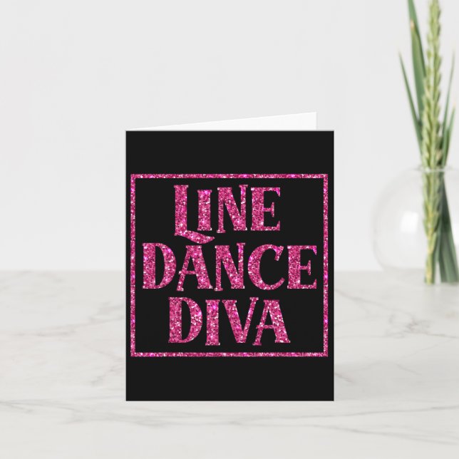 Cartão Camisa Diva De Dança De Linha Corta Para Dançarino (Frente)