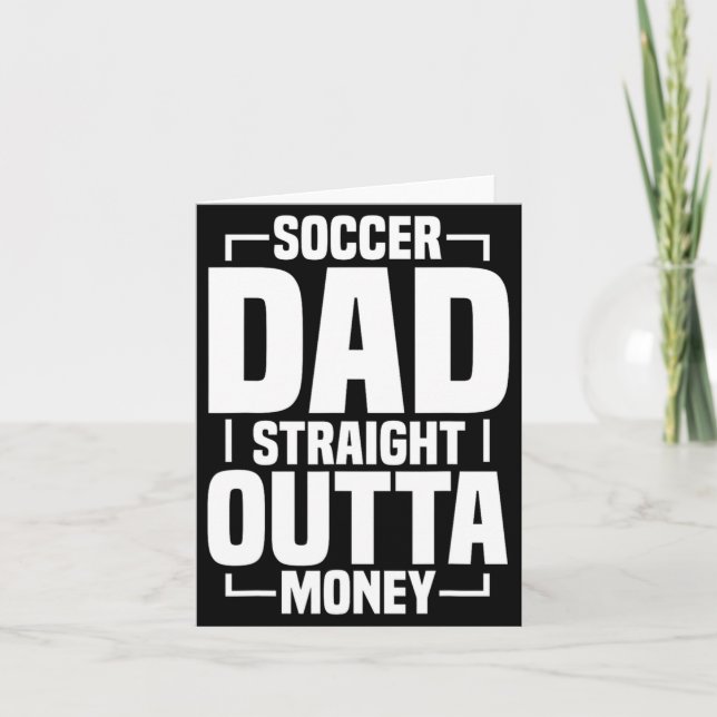 Cartão Camisa do Pai de Futebol 4  (Frente)