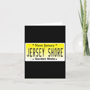 Cartão Camisa engraçada Jersey Shore Pauly D Cidade à Bei