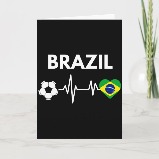 Cartão Camisa Manga Longa com Desenho de Coração Batendo  (Frente)