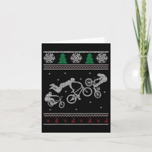 Cartão Camisa Rad Bmx - Natal Em Julho - Shir Floco De Ne