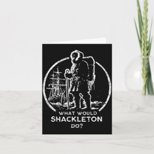 Cartão Camisa Shackleton Liderança Gerentes de Energia Re