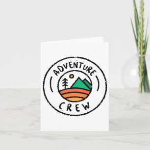 Cartão Camisas Correspondentes Para Aventura De Campanha