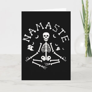 Cartão Camisas de Halloween femininas para mulheres homen
