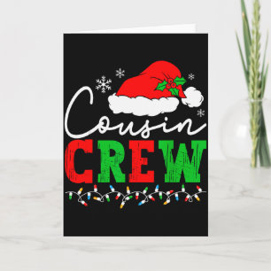 Cartão Camisas de Natal da Turma do Primo Pijamas Combina