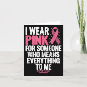 Cartão Camisas De Sensibilização Para O Cancer Da Família