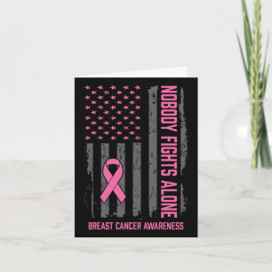Cartão Camisas de sensibilização para o Cancer da mama su