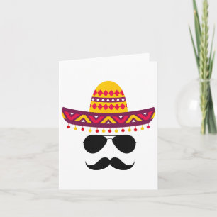 Cartão Camisas do Partido Cinco de Mayo Homens Engraçado