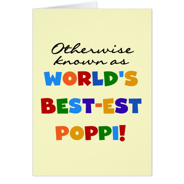 Cartão Camisas e presentes mais conhecidos (Frente)