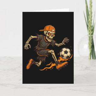 Cartão Camisas engraçadas de Halloween de esqueleto jogan