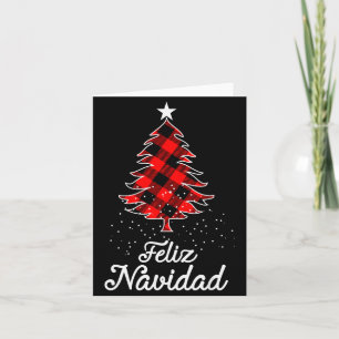 Cartão Camisas Feliz Navidad Família - Árvores de Natal B
