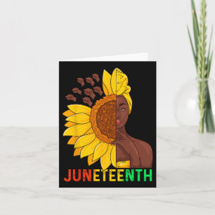 Cartão Camisas Juneteenth Mulheres Juneteenth Mulheres Gi