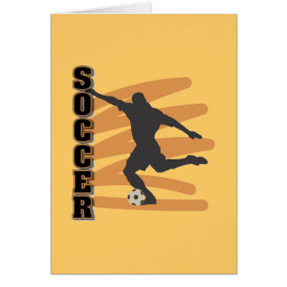 Cartão Camisas masculinas Dourados e pretas do jogador de