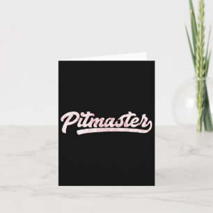 Cartão Camisas Pitmaster de 100% de Churrasco