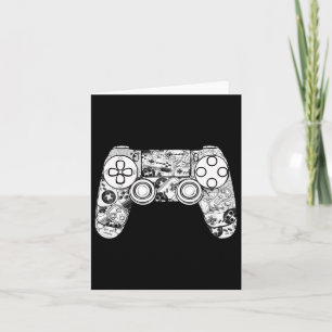 Cartão Camiseta Camisetas de Gaming para homens rapazes C