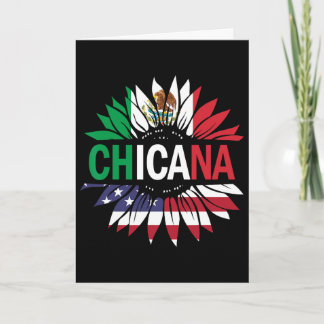 Cartão Camiseta Chicana Homens Mulheres Crianças Meninas