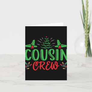 Cartão Camiseta Cousin Crew