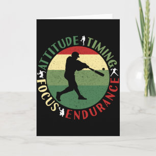 Cartão Camiseta de bebê Valores de time de beisebol motiv