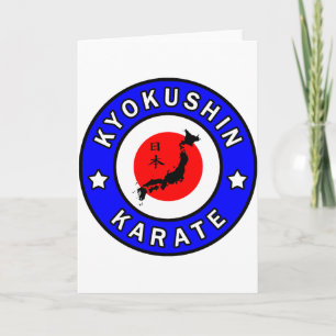 Cartão Camiseta de Karate Kyokushin_2