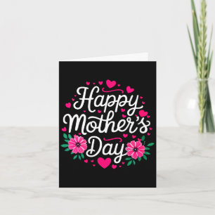 Cartão Camiseta do dia das mães feliz dia das mães mulher