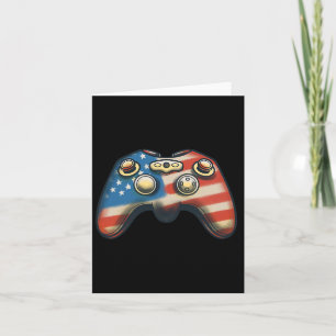 Cartão Camiseta Do Jogo De Video Game Gamer Crianças Meni