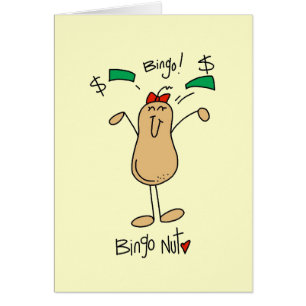 Cartão Camiseta e presentes da porca do Bingo