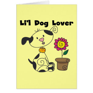 Cartão Camiseta e presentes do amante do cão de Dalmation