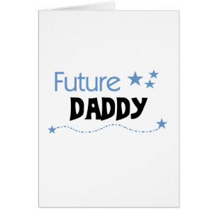 Cartão Camiseta e presentes futuros do pai