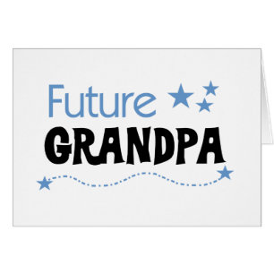 Cartão Camiseta e presentes futuros do vovô