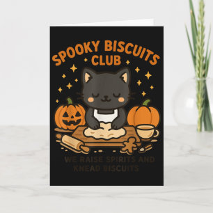 Cartão Camiseta engraçada de Halloween para gatos do Soky