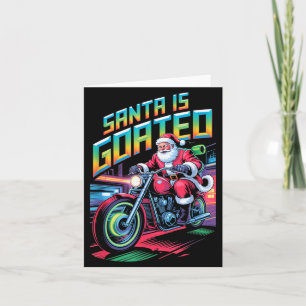 Cartão Camiseta engraçada de Natal com gírias do Geração