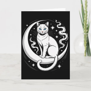 Cartão Camiseta Espiritualidade Yoga Flor de Lótus Gato A