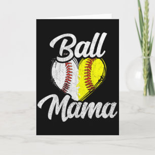 Cartão Camiseta Esportiva de Beisebol e Softbol Time da B