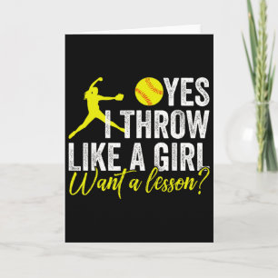 Cartão Camiseta Feminina Engraçada Eu Sei Que Eu Jogo Com