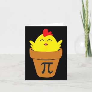 Cartão Camiseta Matemática do Dia do Pi Camiseta Engraçad