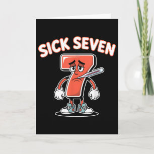 Cartão Camiseta Meme Sick Seven Six Seven Brincadeira Div