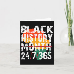 Cartão Camiseta Mês da História Negra 247365 África Para