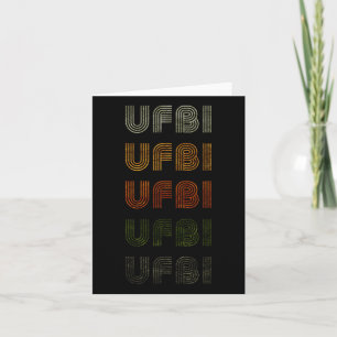 Cartão Camiseta Ufbi Coração de Amor Estilo Vintage Grung