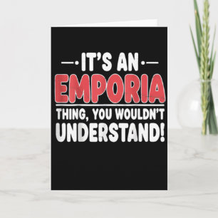 Cartão Camiseta Vintage Emporia É uma Coisa de Emporia