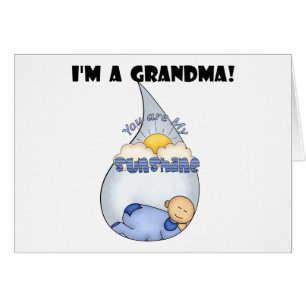 Cartão Camisetas e presentes da vovó