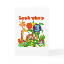 Camisetas e presentes de aniversário de 3 anos Saf