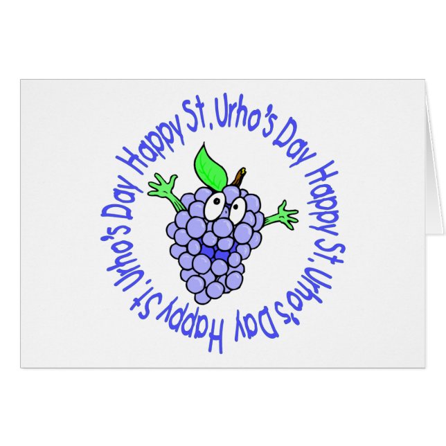 Cartão Camisetas e presentes de Urho para Crianças e Adul (Frente Horizontal)