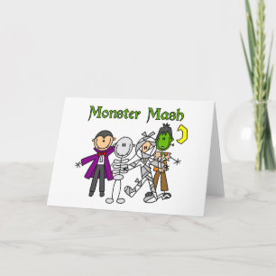 Cartão Camisetas e Presentes do Monster Mash