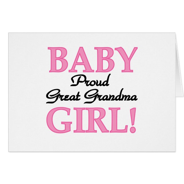 Cartão Camisetas e presentes para a vovó Excelente (Frente Horizontal)