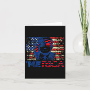 Cartão Camisetas Trump Quarto 4 de Julho Trump Fla Americ
