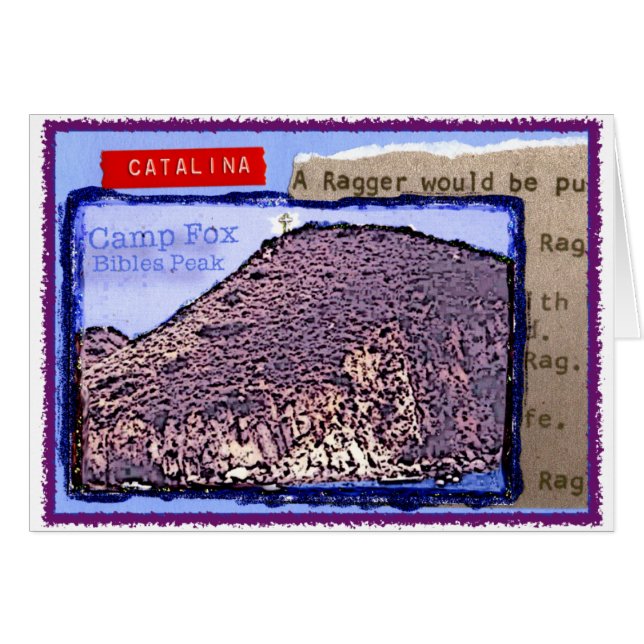 Cartão Camp Fox: Bíblias Pico com Música Ragger (Frente Horizontal)