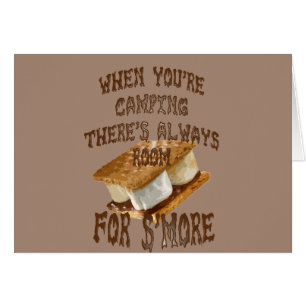 Cartão Camp Smores