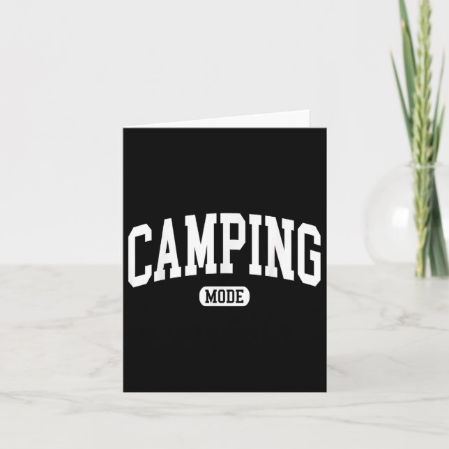 Cartão Campanha Camp Life Summer Fu (Frente)