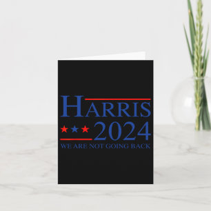 Cartão Campanha Eleitoral Harris 2024 Para Presidente Har