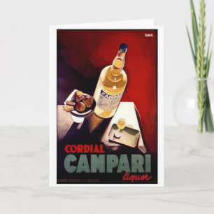 Cartão Campari Cordial